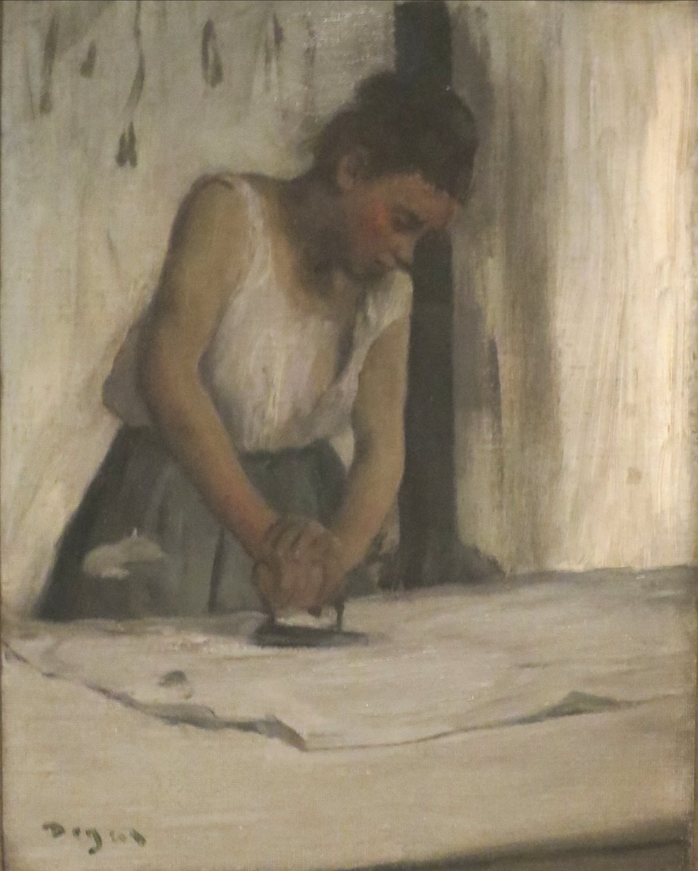 Blanchisseuse - Edgar Degas