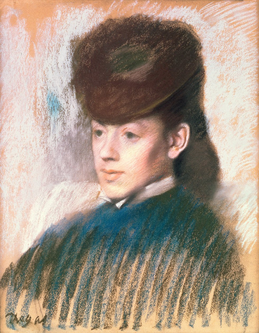 Mademoiselle Malo, c.1875 - Edgar Degas