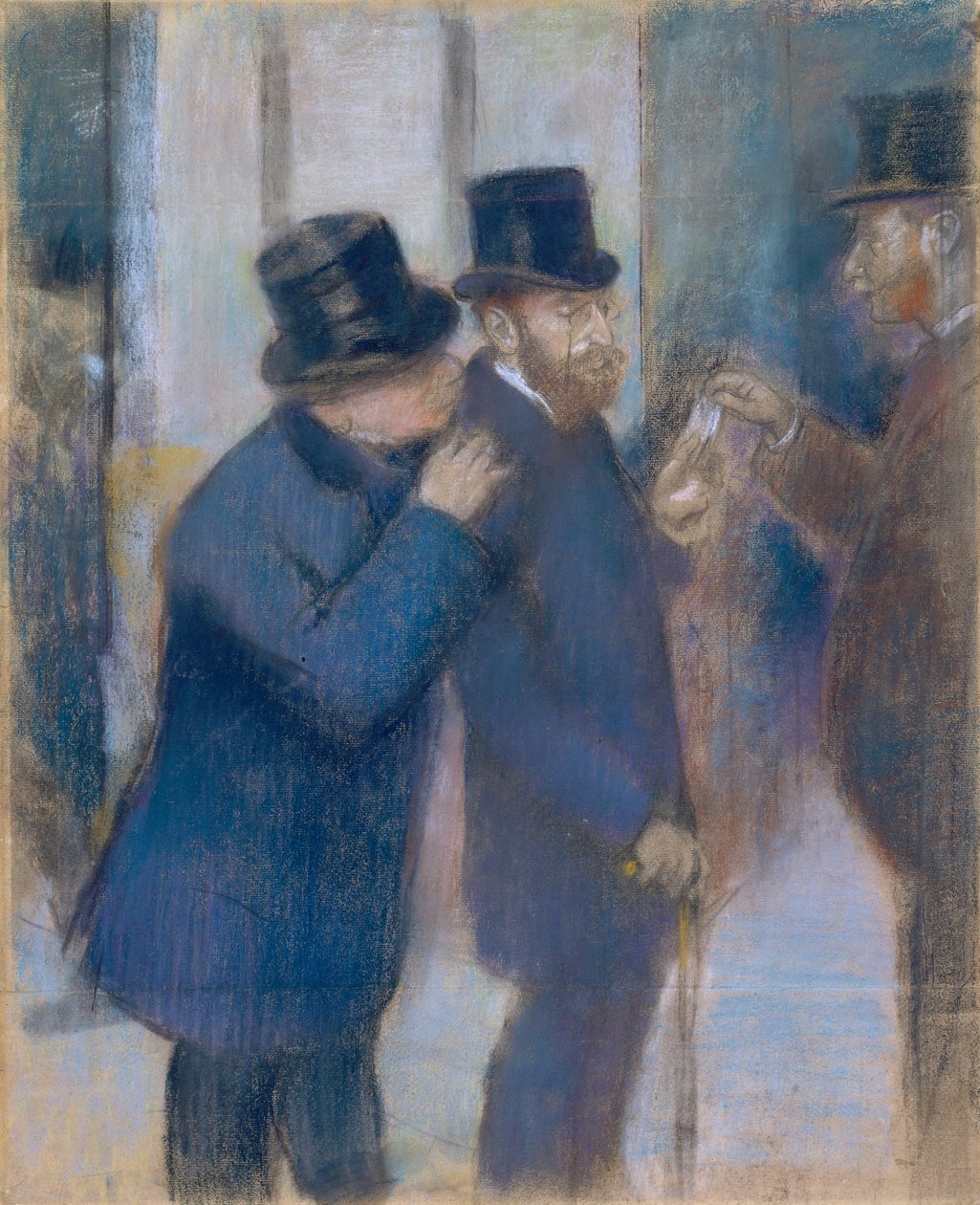 Portraits à la Bourse - Edgar Degas
