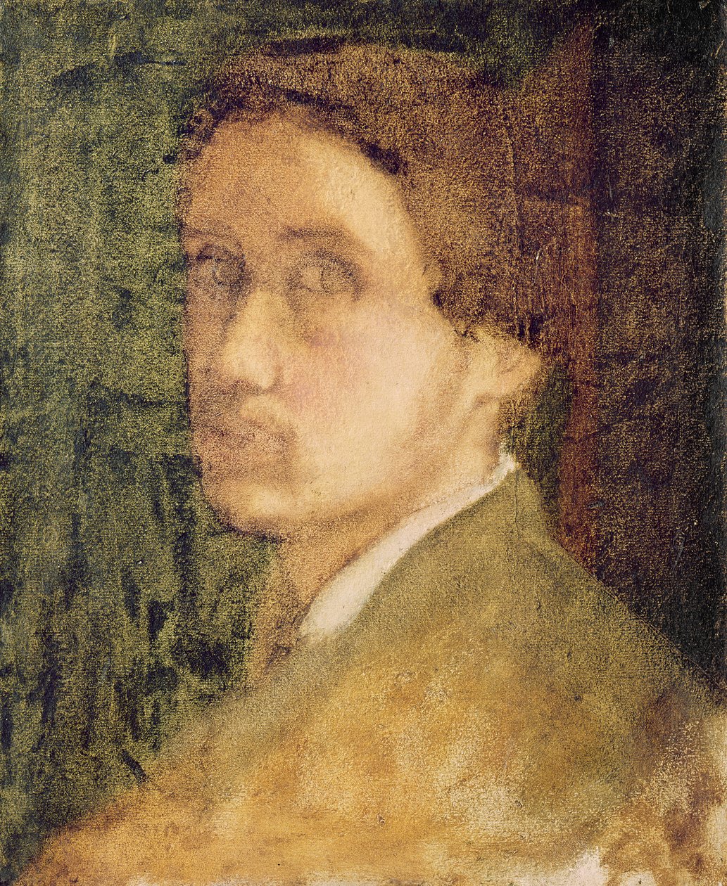 Autoportrait, vers 1852 - Edgar Degas