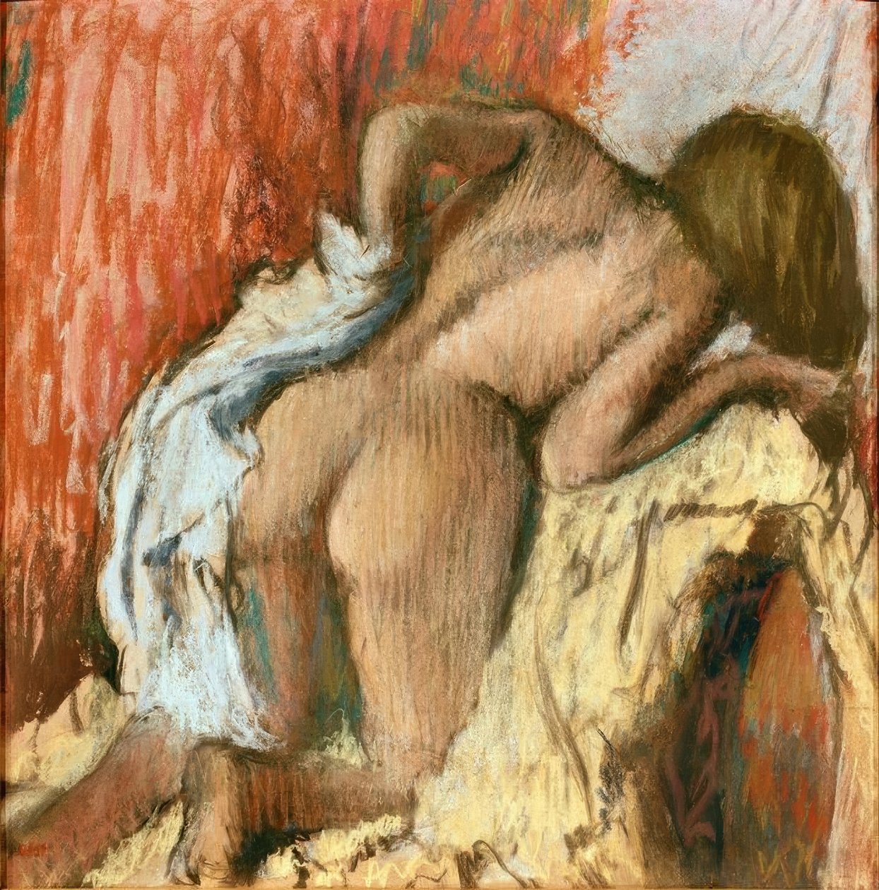 Femme se séchant - Edgar Degas