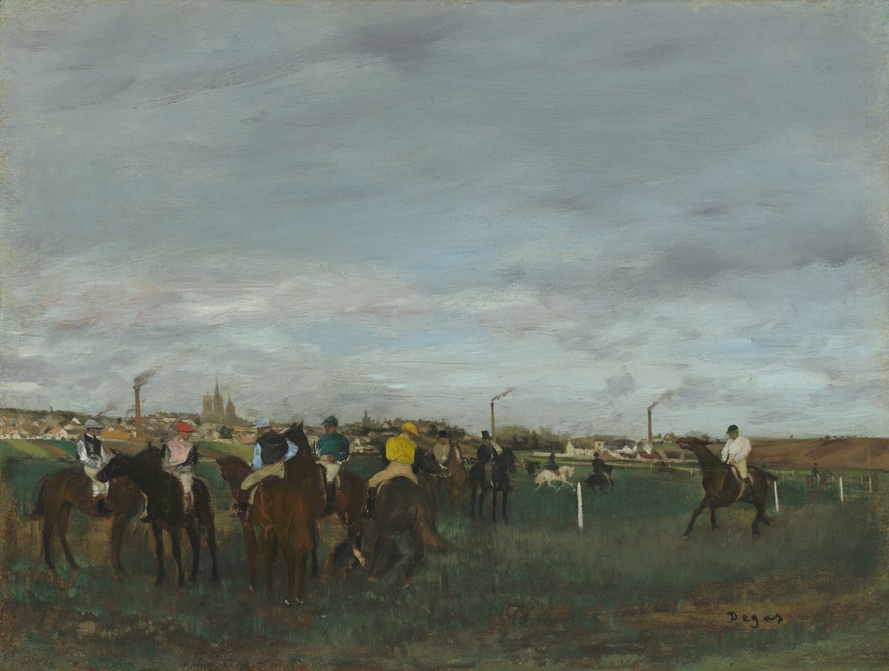 Les Courses, 1871-2 - Edgar Degas