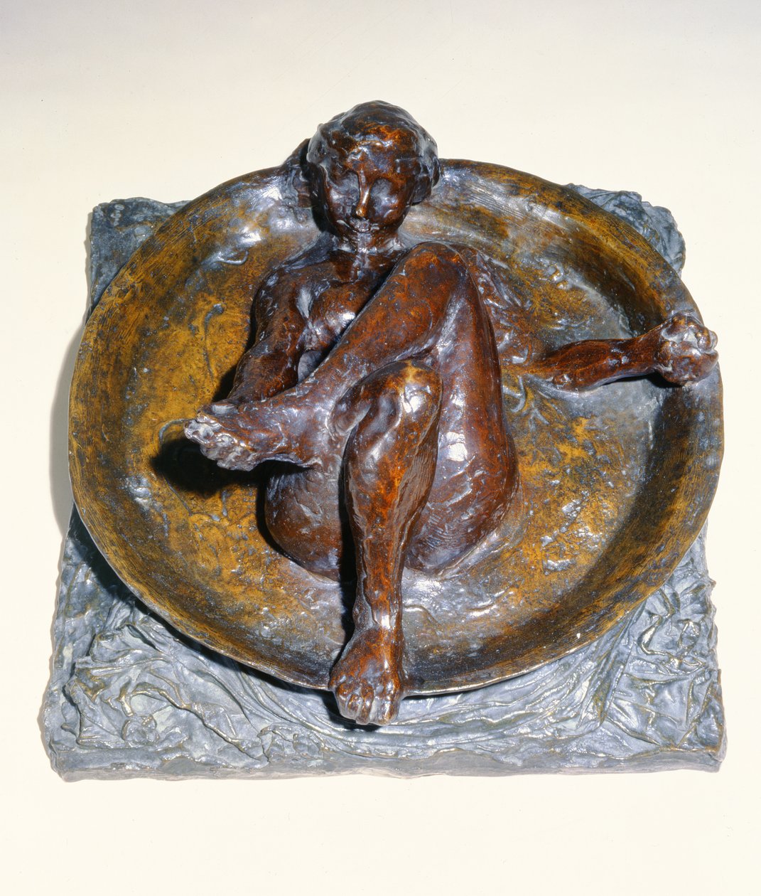 La Baignoire, 1889-1919 (bronze) - Edgar Degas