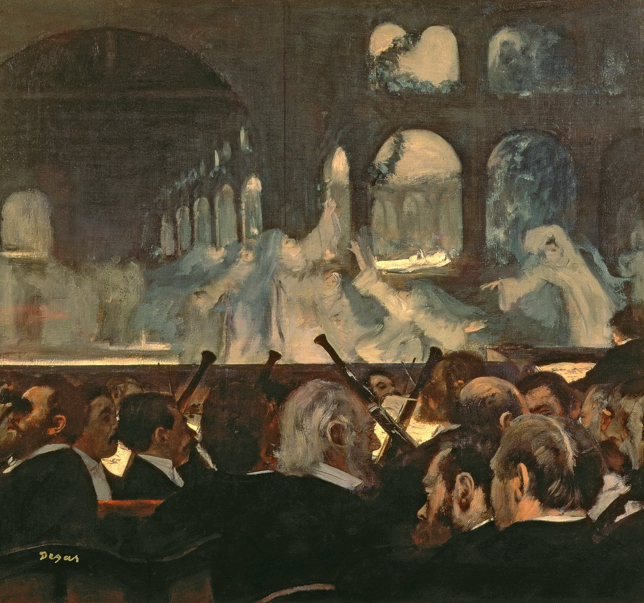 La scène de ballet de l
