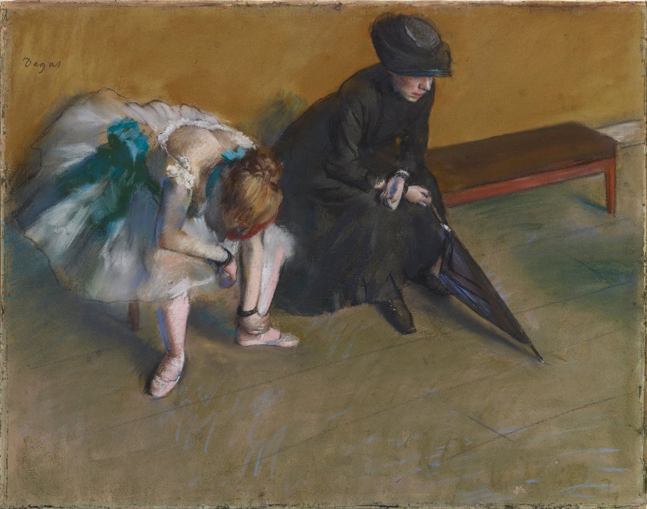 Attente - Edgar Degas