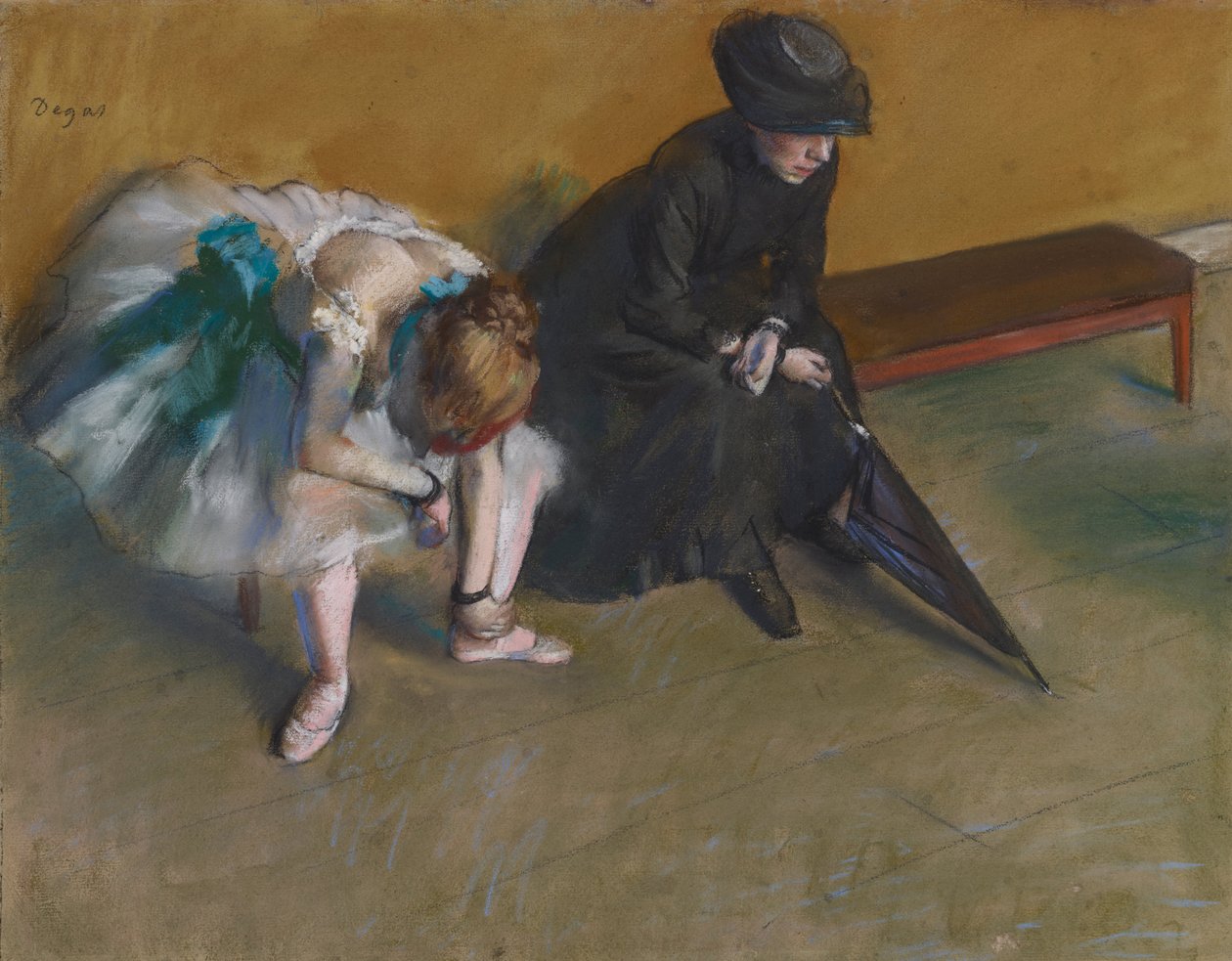 Attente - Edgar Degas