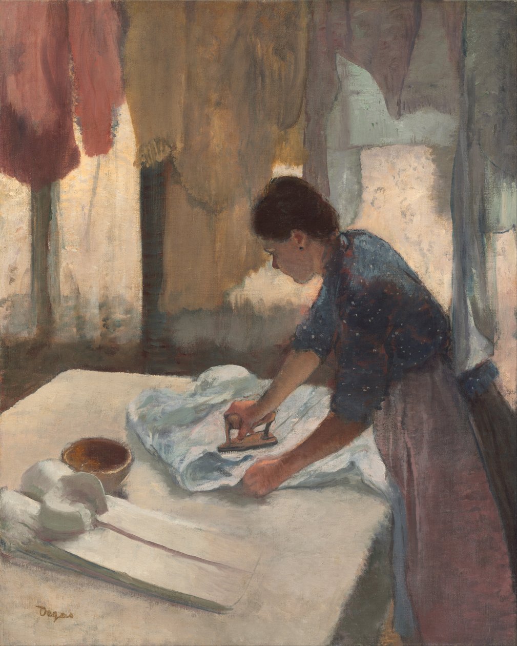 Femme repassant - Edgar Degas