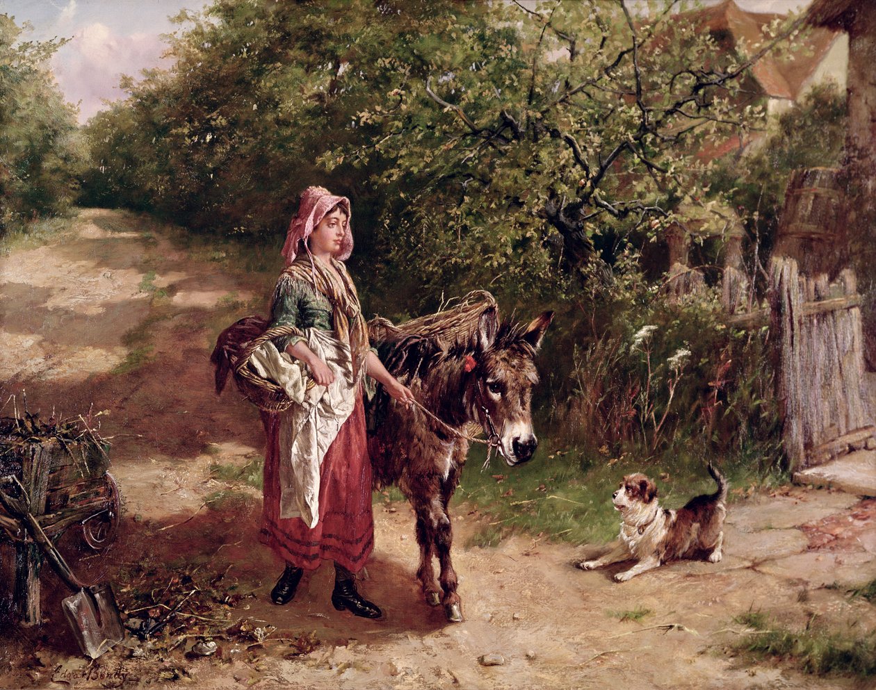 Retour du marché - Edgar Bundy