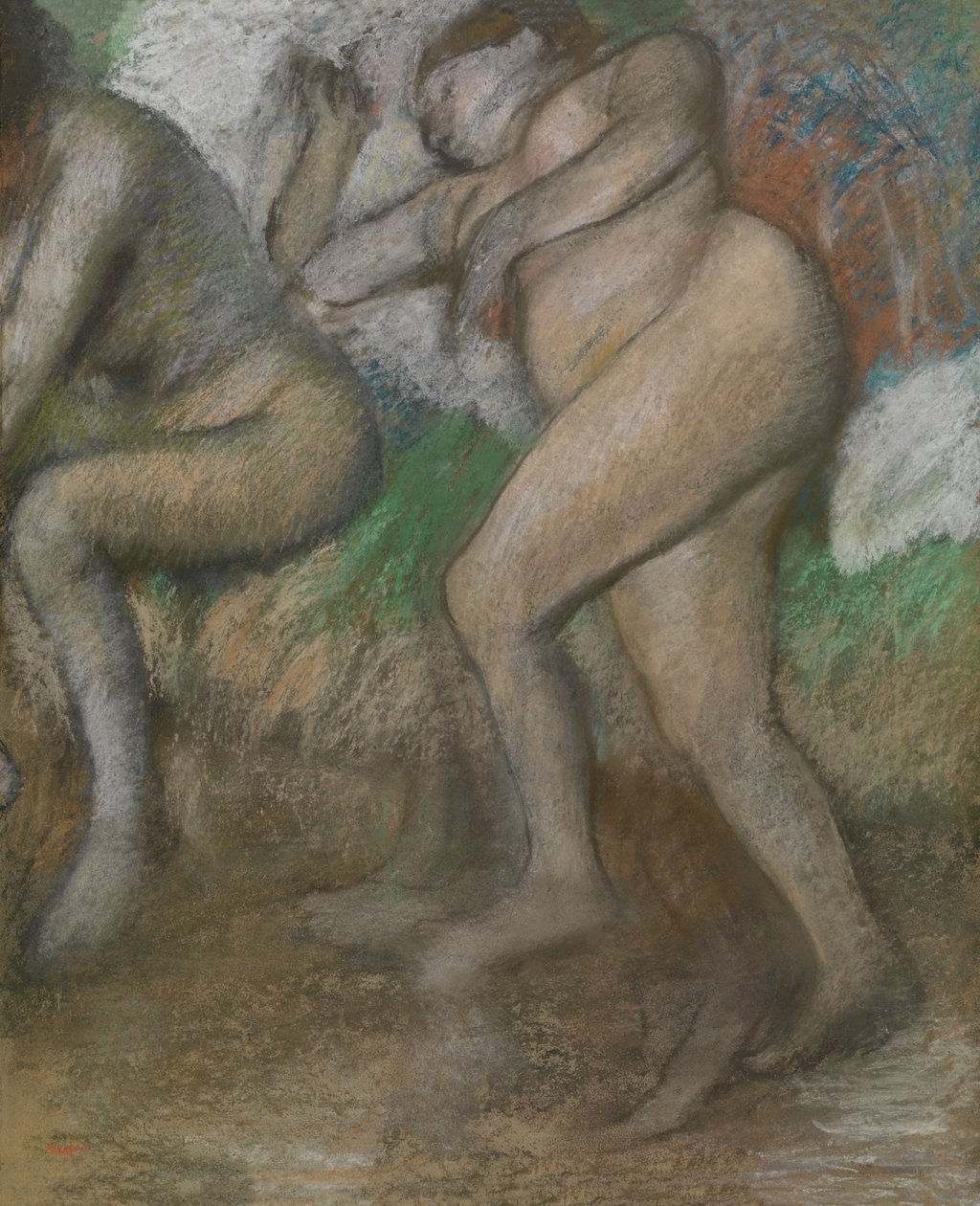 Après le bain - Edgar Degas