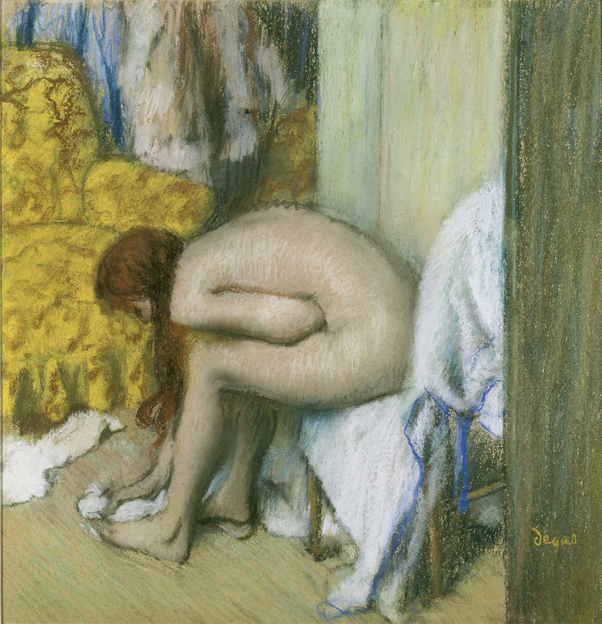 Après le bain - Edgar Degas