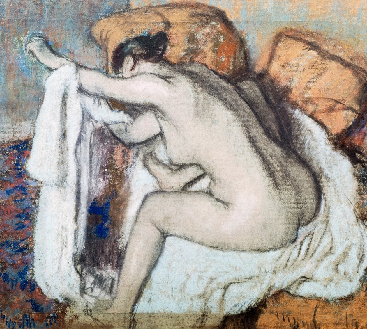 Après le bain - Edgar Degas