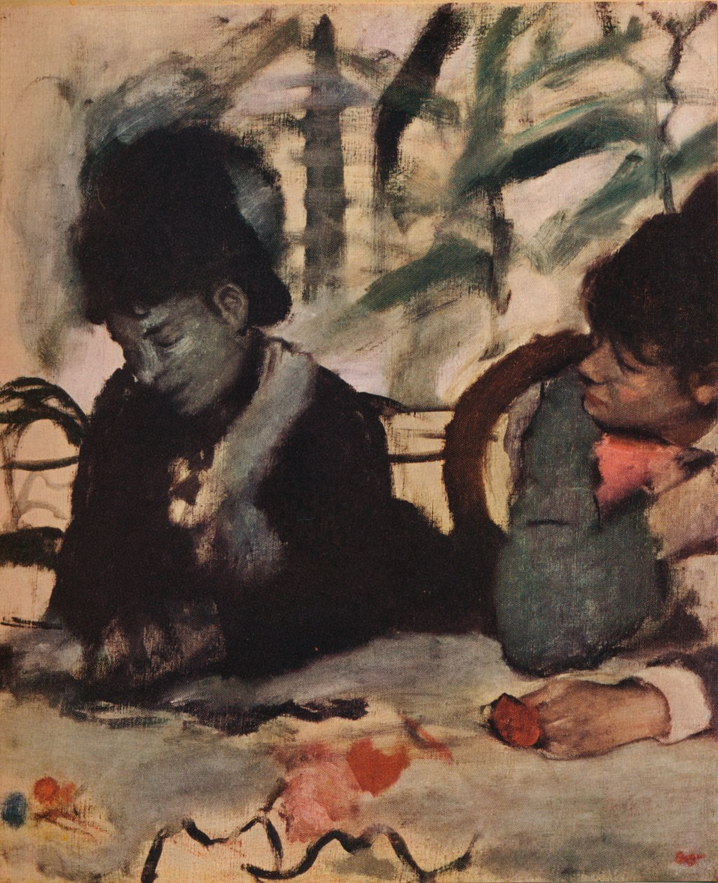 Au café, vers 1875 - Edgar Degas