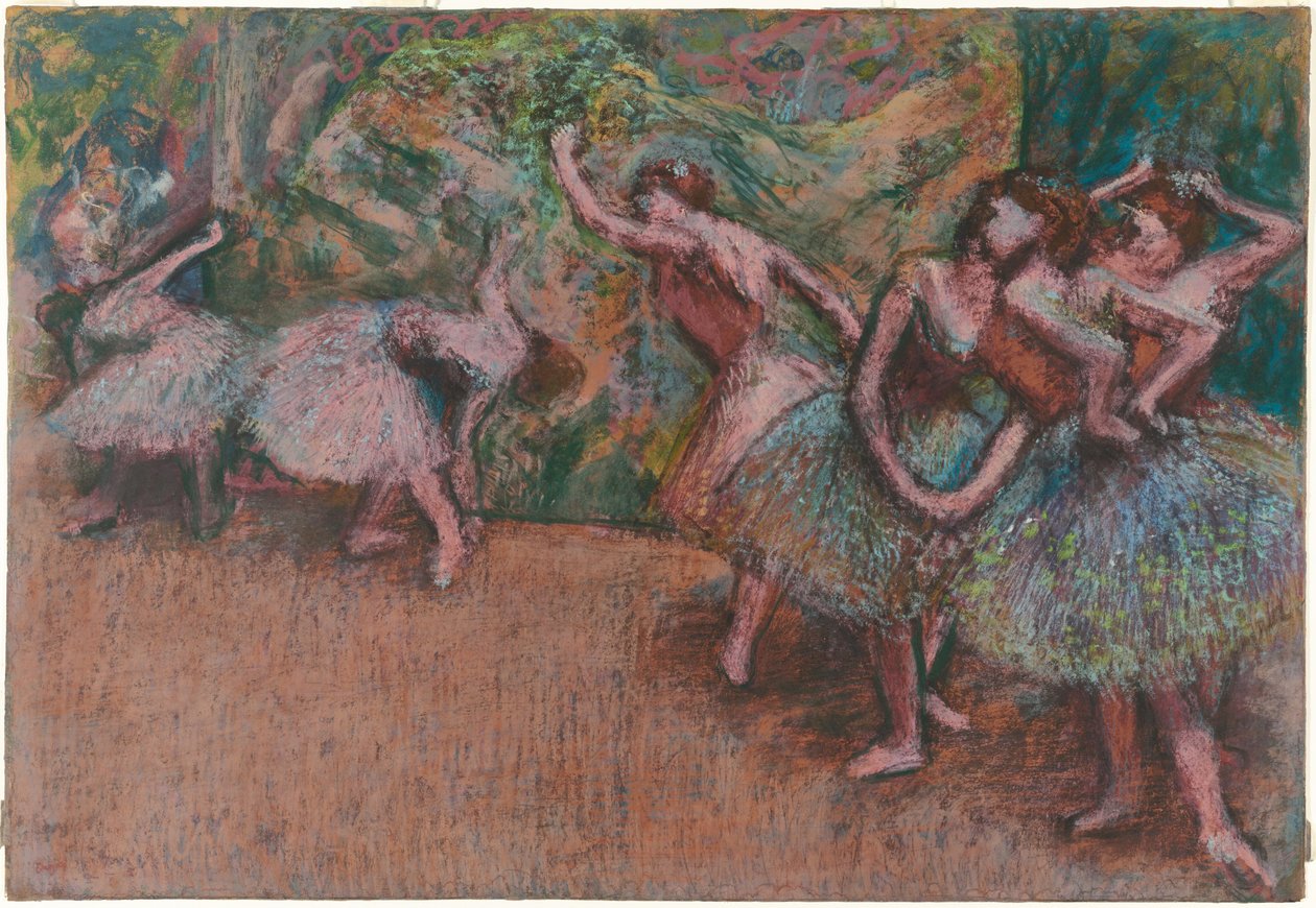 Scène de Ballet, c. 1907 - Edgar Degas