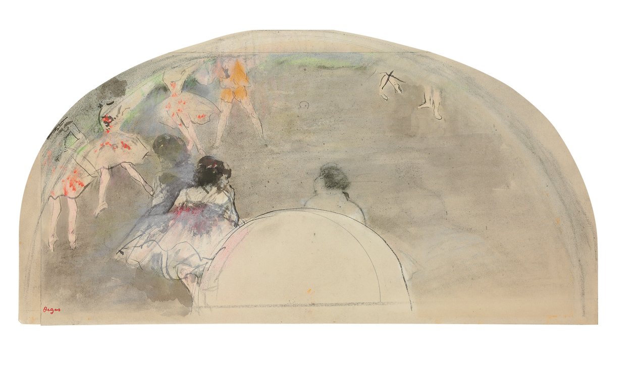 Scène de ballet, c.1880 - Edgar Degas