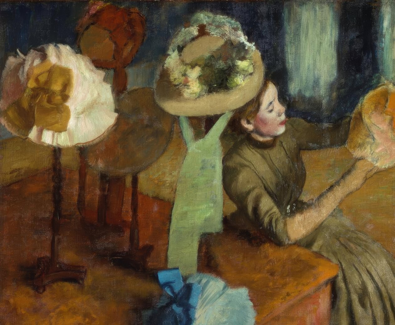 Chez la modiste - Edgar Degas