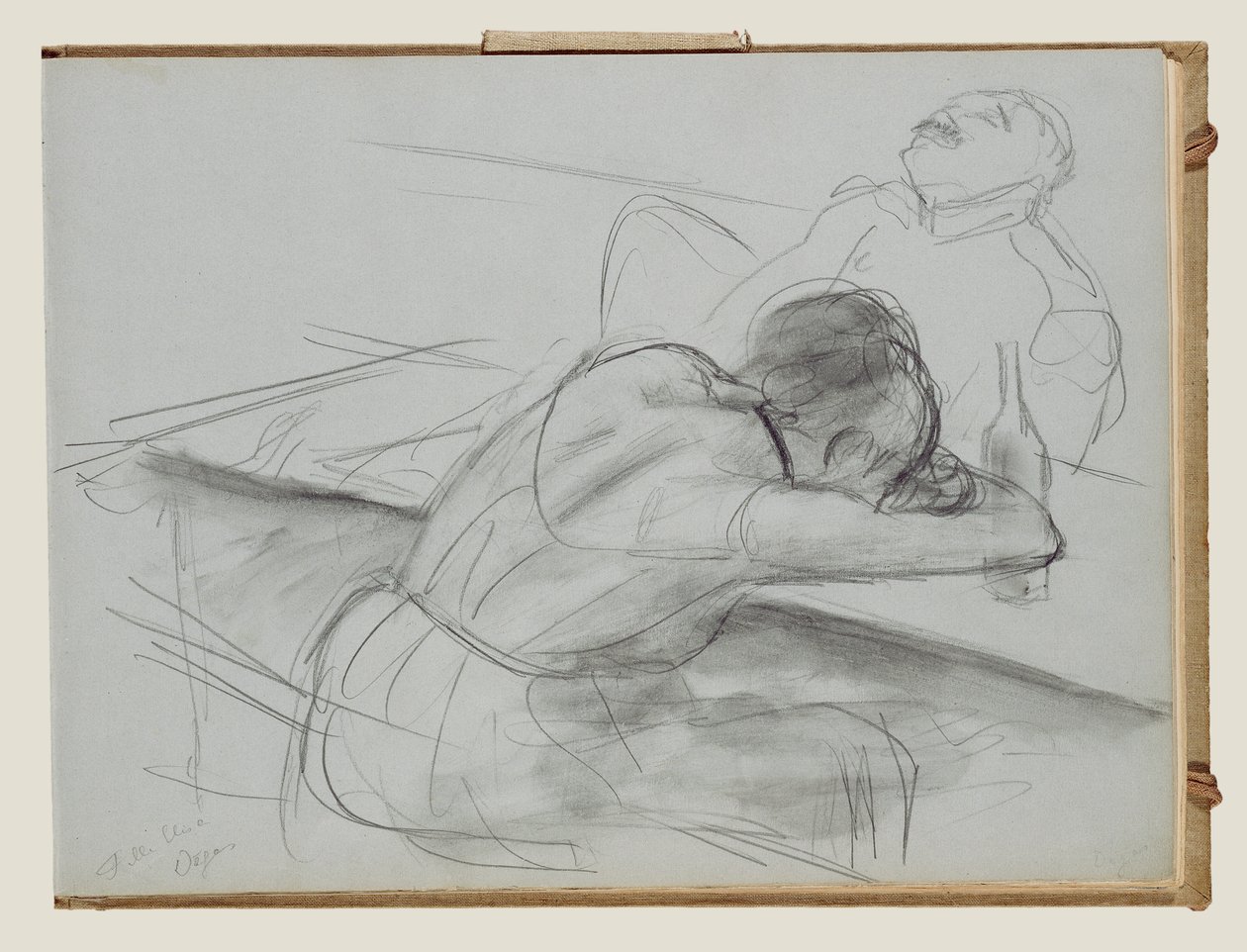 Scène de bordel - Edgar Degas