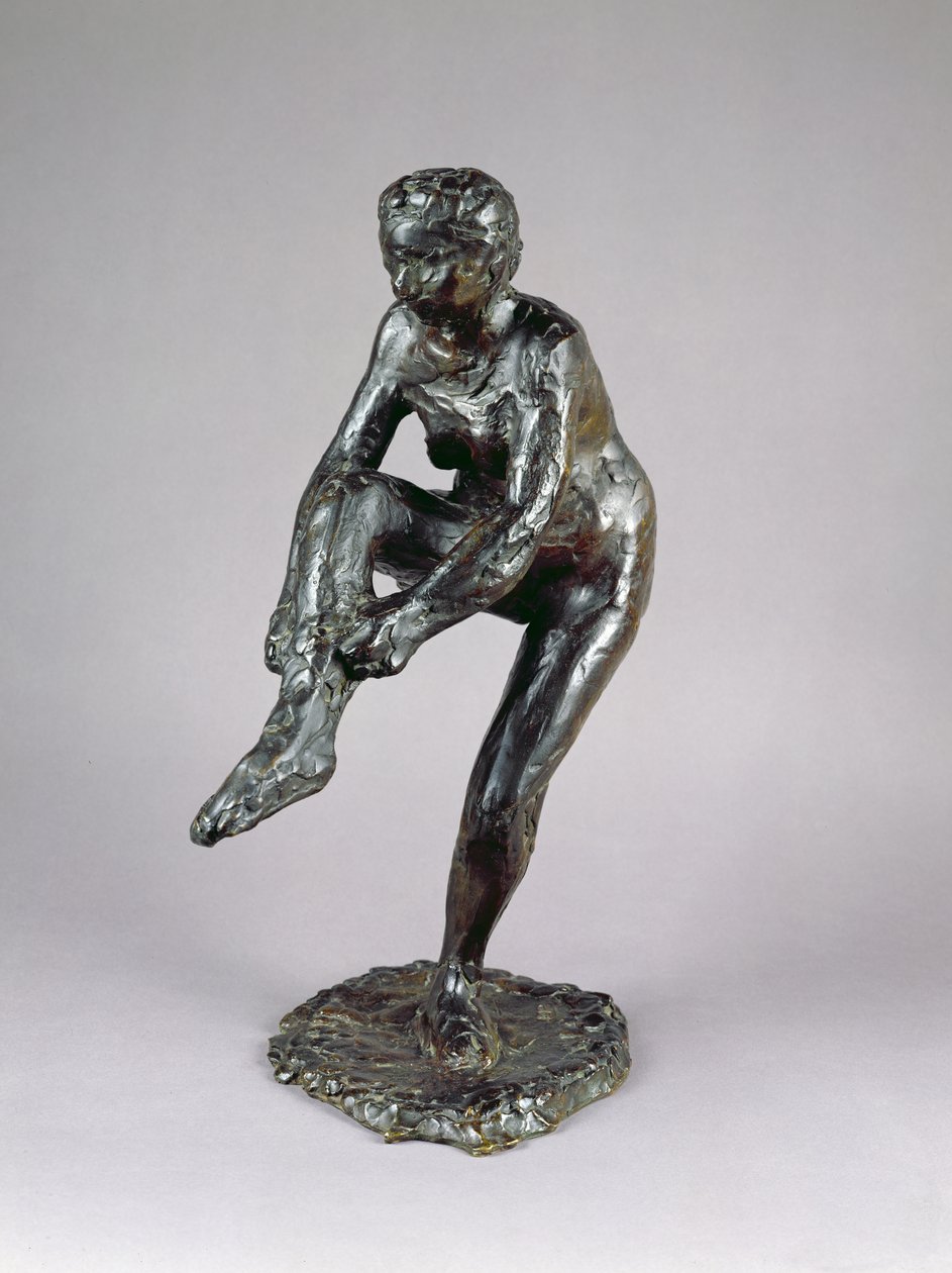 Danseuse mettant ses bas - Edgar Degas