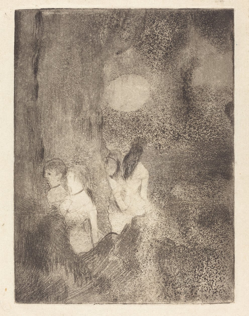 Danseurs dans les coulisses - Edgar Degas