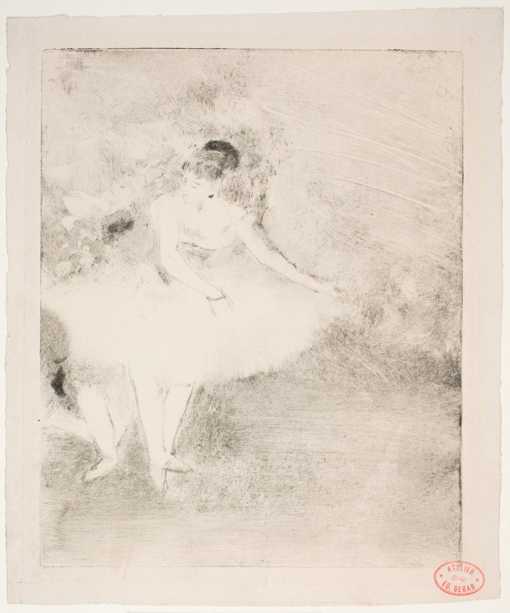 Danseur sur scène - Edgar Degas