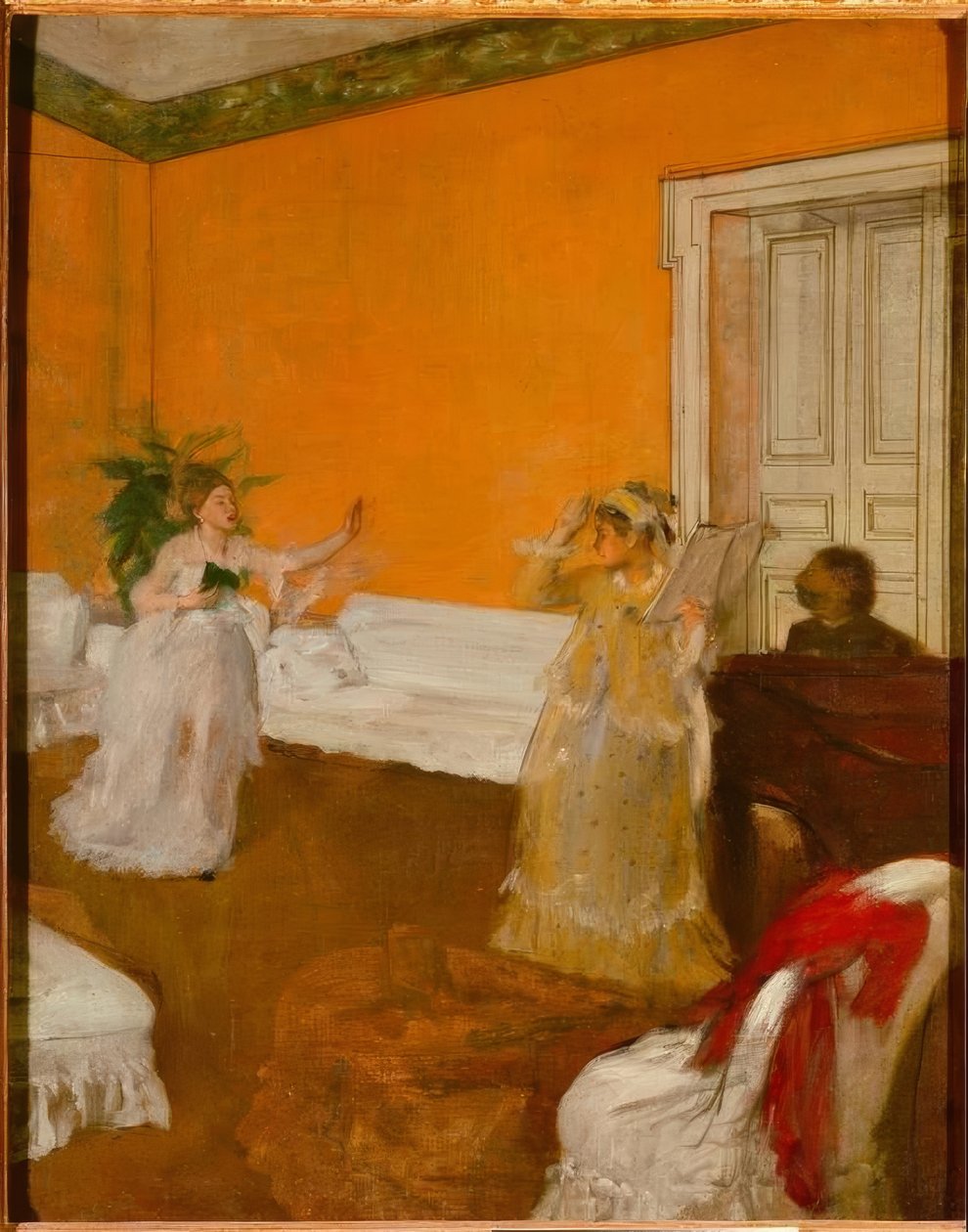 La leçon de chant - Edgar Degas