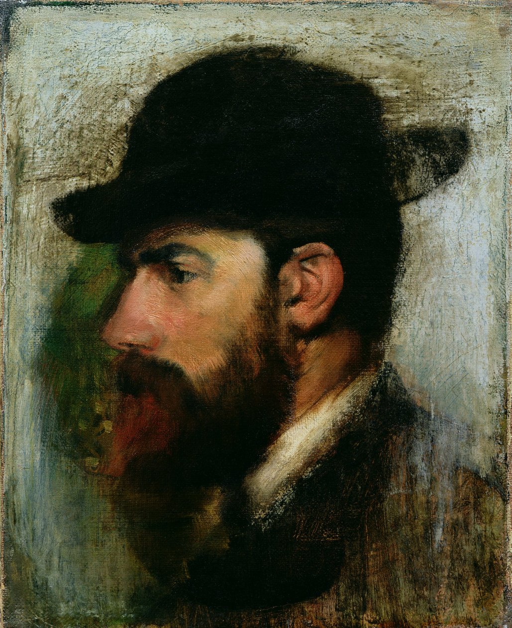 French: Portrait d’Henri Rouart - Edgar Degas