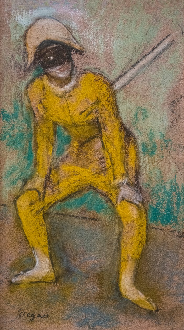 Arlequin - Edgar Degas