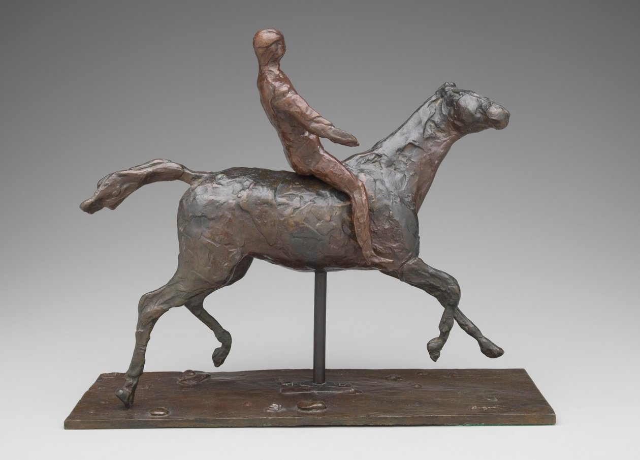 Cheval et cavalier, vers 1900 - Edgar Degas
