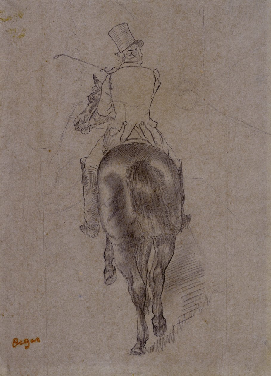 Chasseur à cheval - Edgar Degas