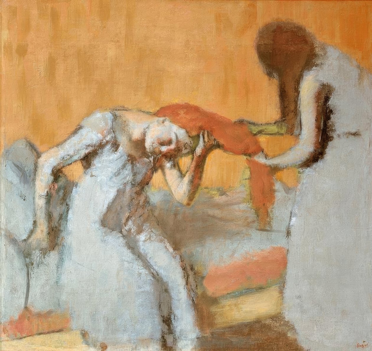 La coiffure - Edgar Degas