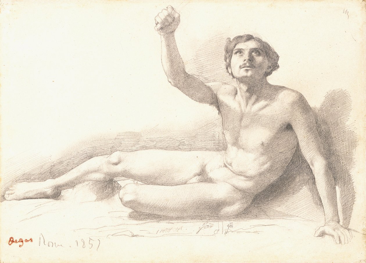 Étude de nu - Edgar Degas