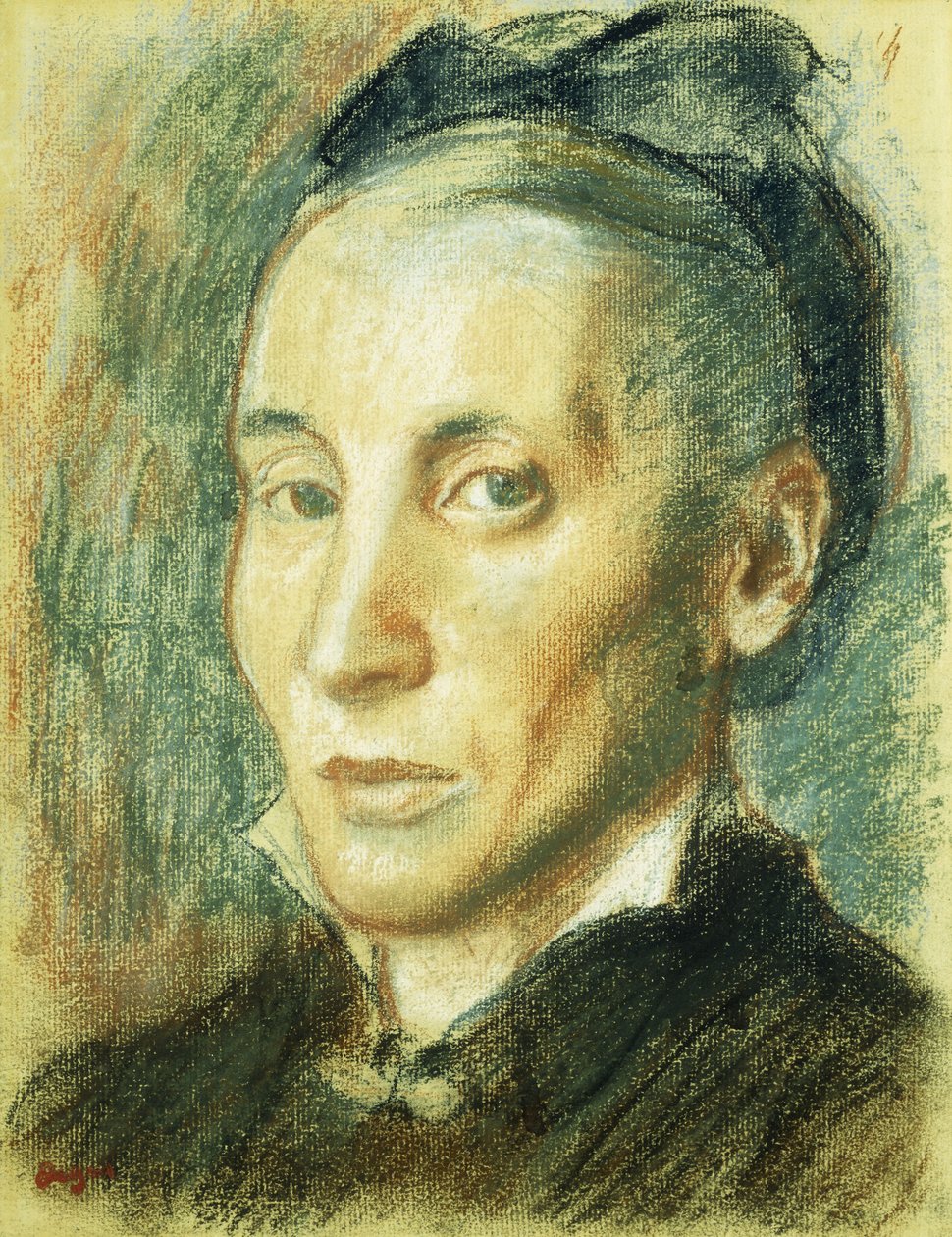 Portrait de Femme, 1881-85 - Edgar Degas