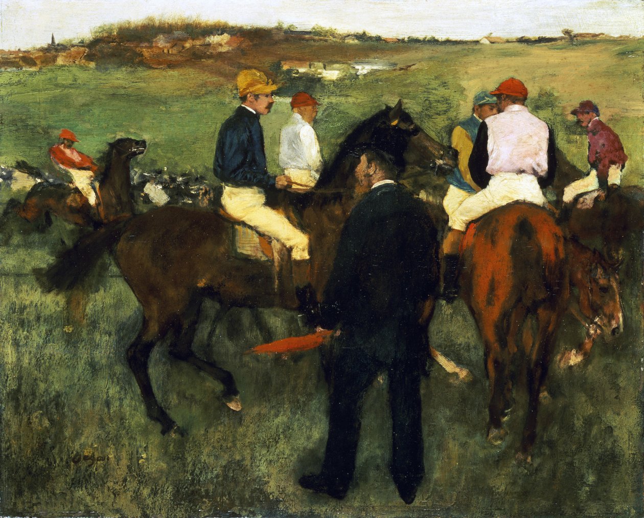 Chevaux de course - Edgar Degas