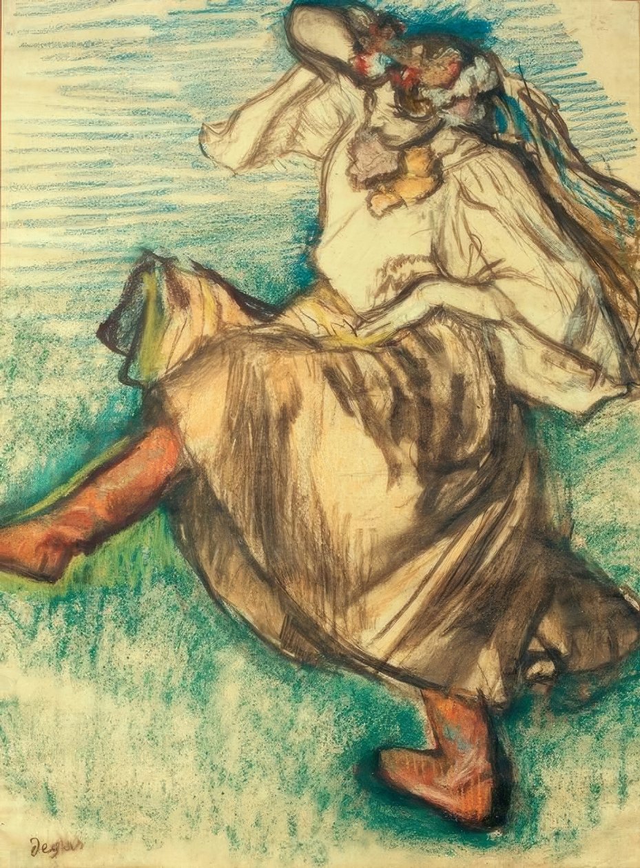 Danseuse russe - Edgar Degas