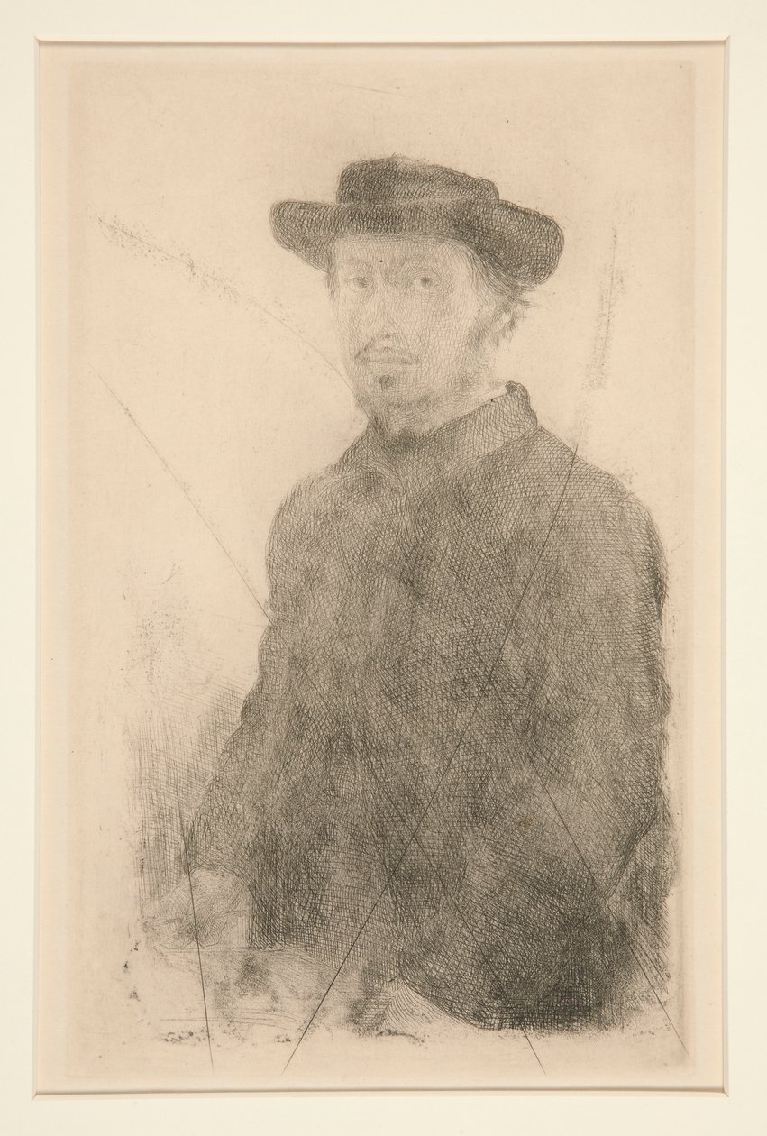 Autoportrait - Edgar Degas