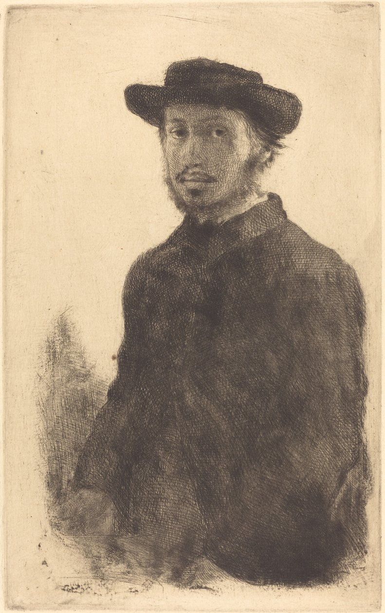 Autoportrait Edgar Degas, par lui-même - Edgar Degas
