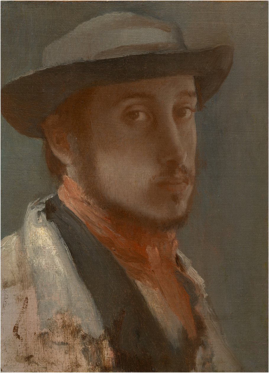 Autoportrait, vers 1858 - Edgar Degas