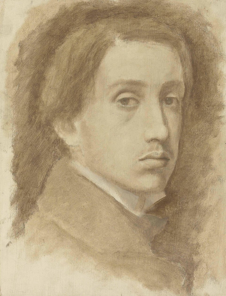Autoportrait, vers 1854 - Edgar Degas