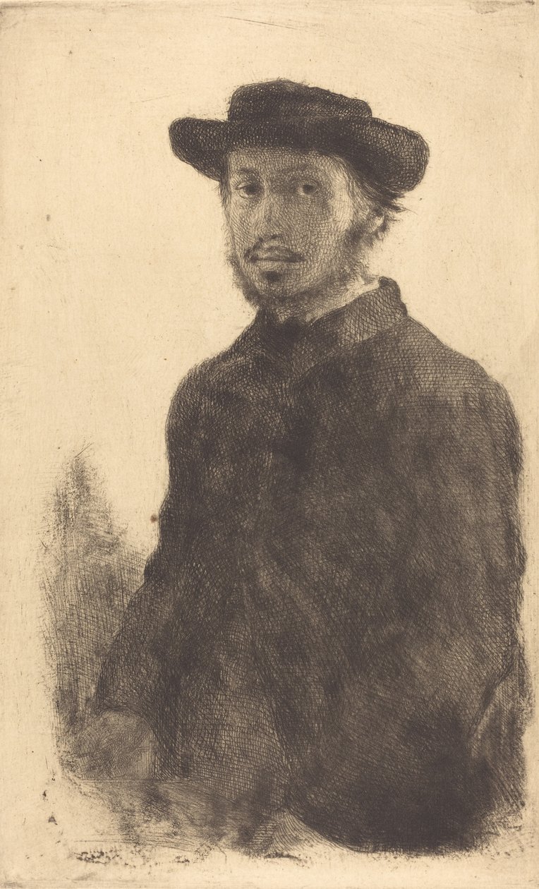 Autoportrait - Edgar Degas