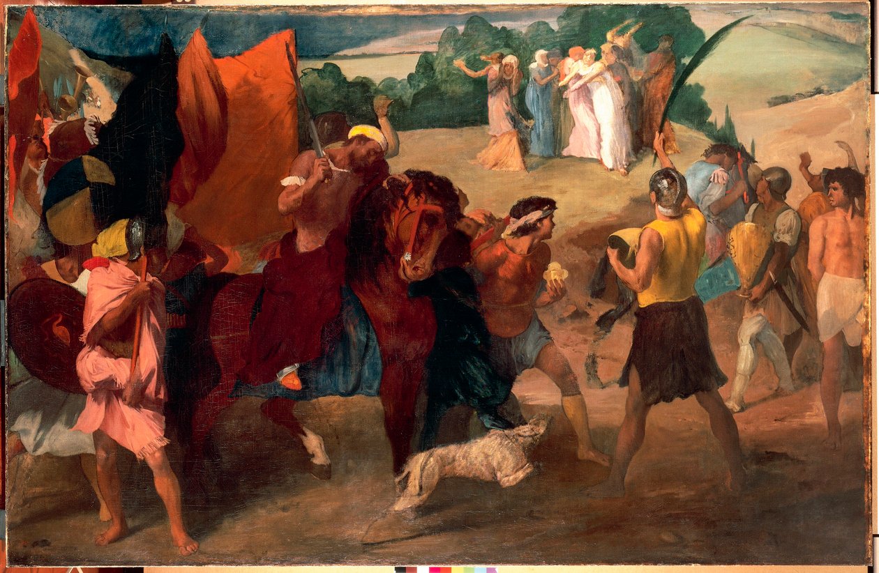 La fille de Jephté - Edgar Degas