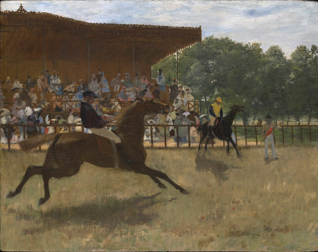 Le faux départ, vers 1869-72 - Edgar Degas