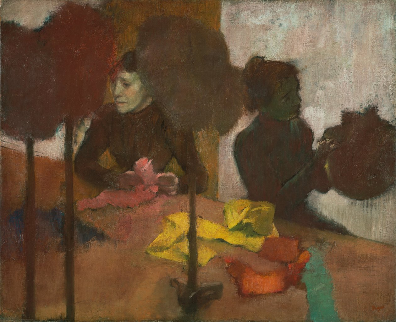 Les modistes - Edgar Degas