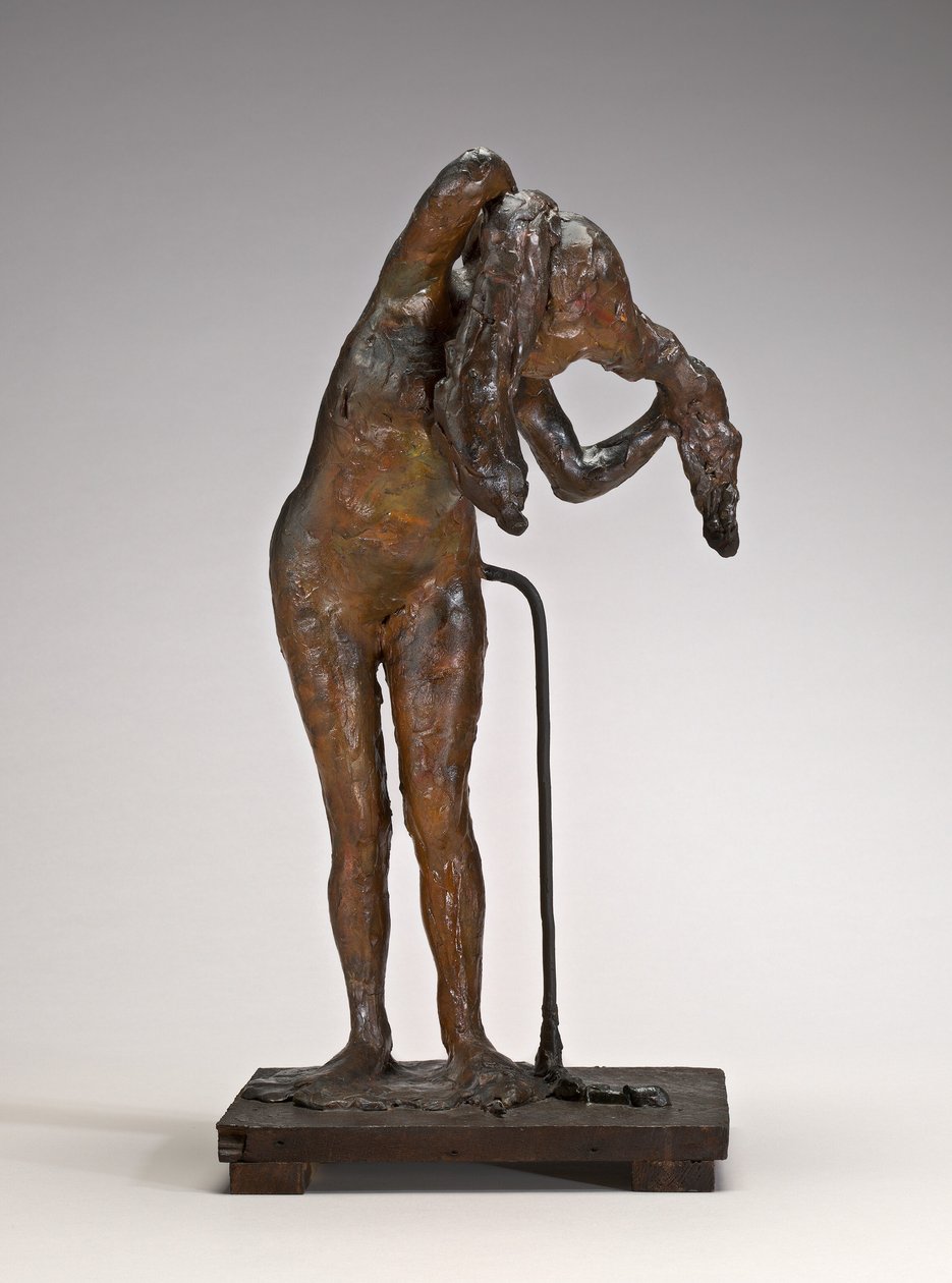 Femme arrangeant ses cheveux - Edgar Degas