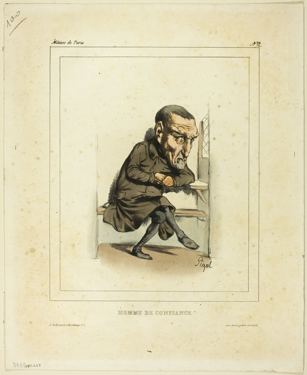 Homme de confiance - Edme Jean Pigal