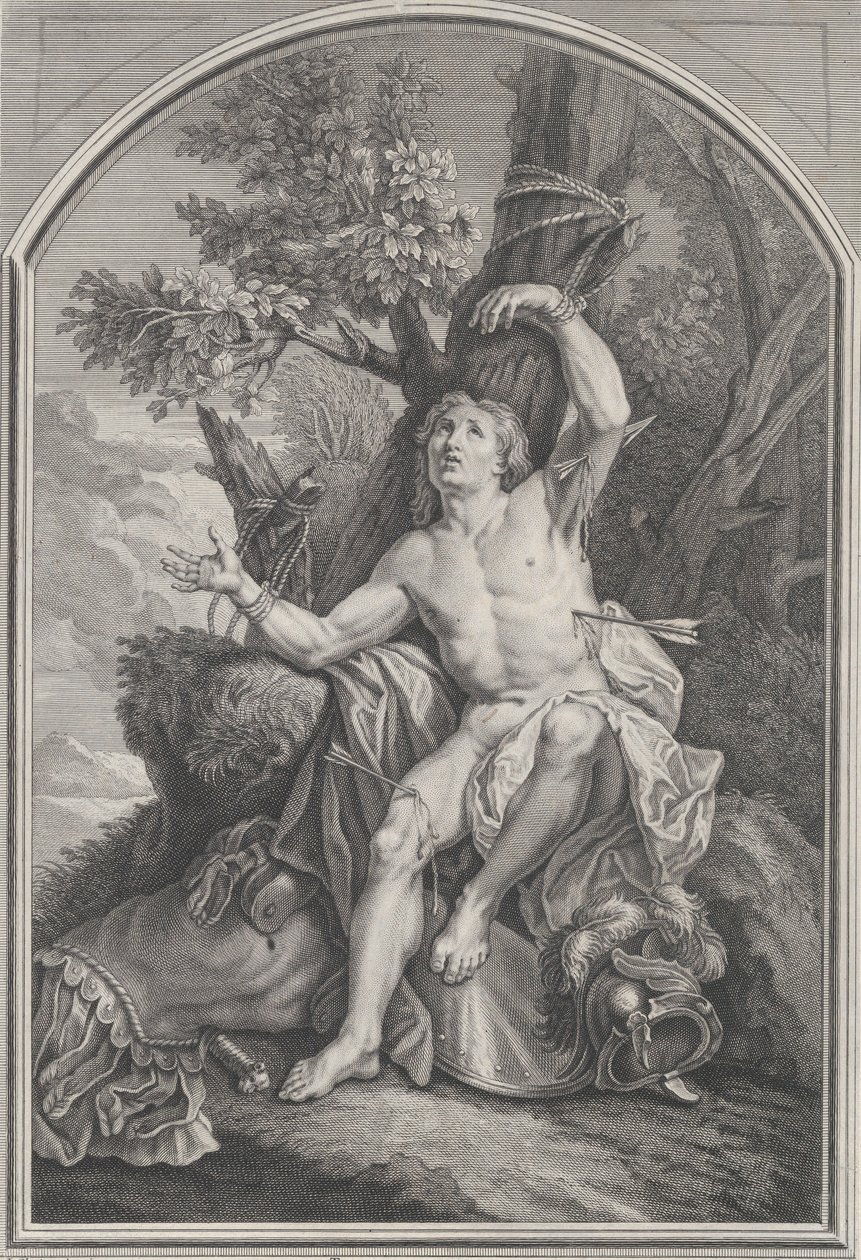 Saint Sébastien - Edme Jeaurat