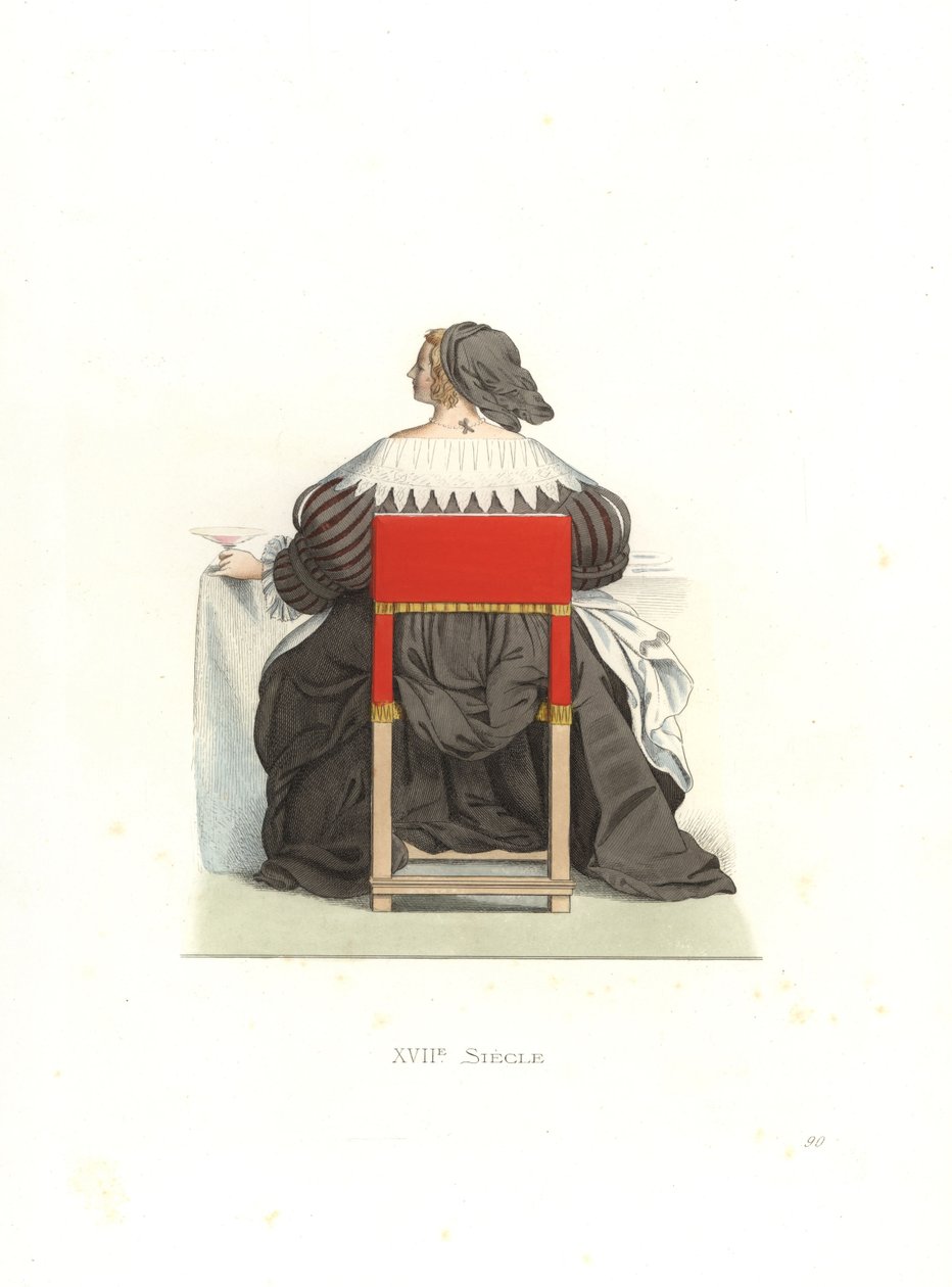 Femme française - Edmond Lechevallier Chevignard