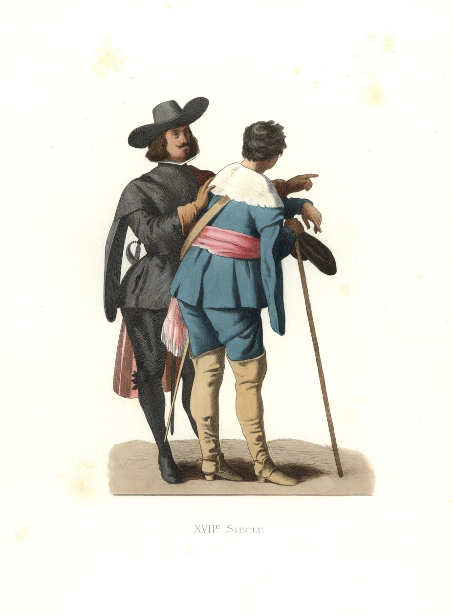 Portrait de deux artistes, Espagne - Edmond Lechevallier Chevignard