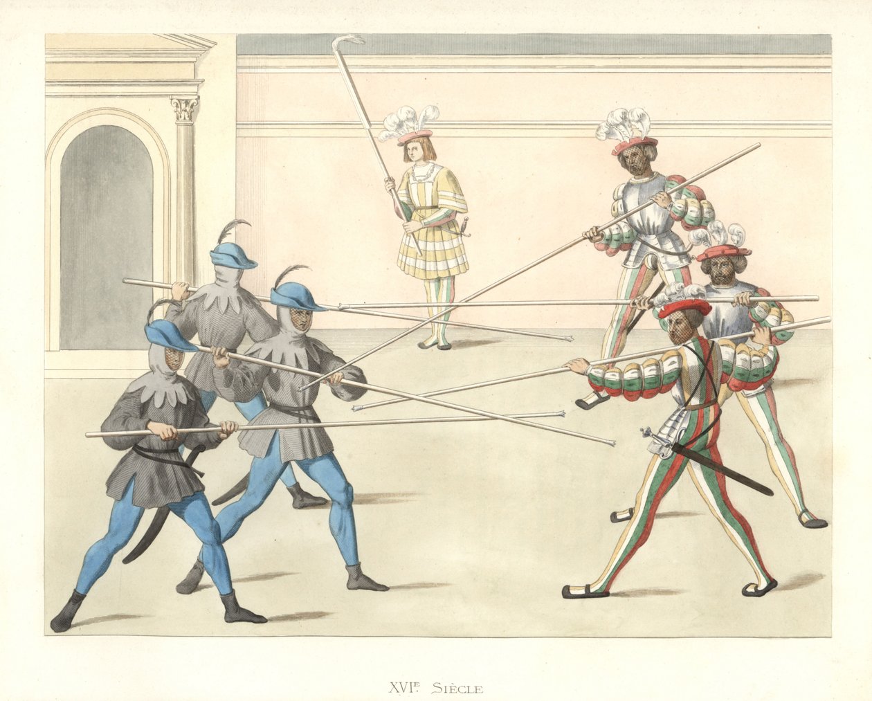 Scène de festival à Nuremberg - Edmond Lechevallier Chevignard