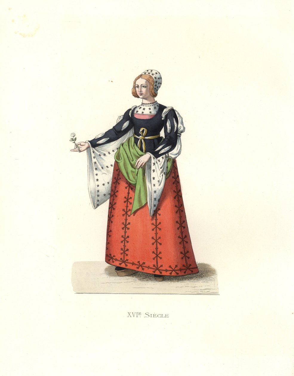 Femme de Castille, Espagne - Edmond Lechevallier Chevignard