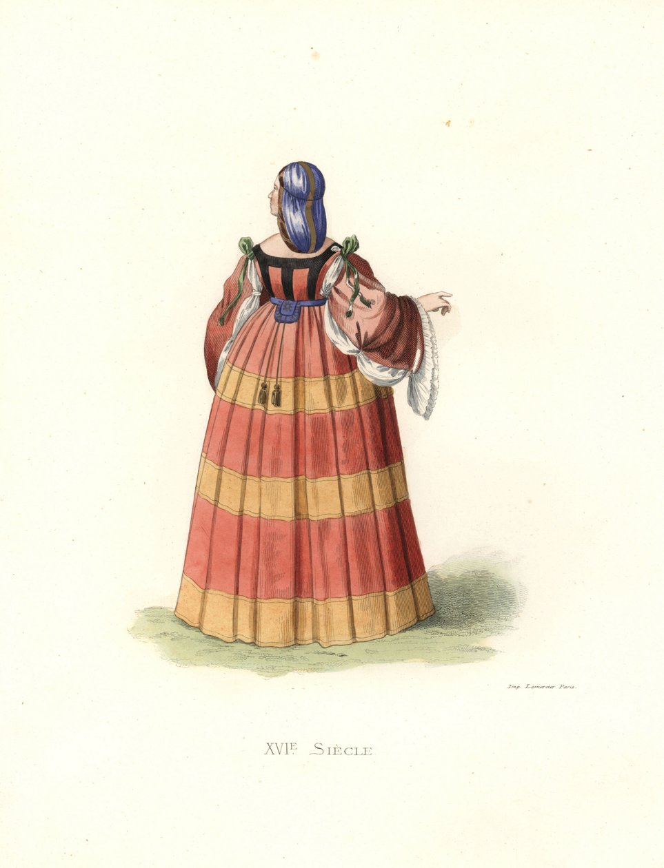Femme de Milan - Edmond Lechevallier Chevignard