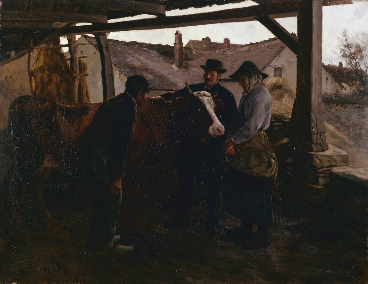 La vache malade - Edmond Picard